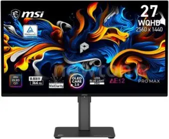 Монитор MSI Pro Max 271QPX14G QD-OLED