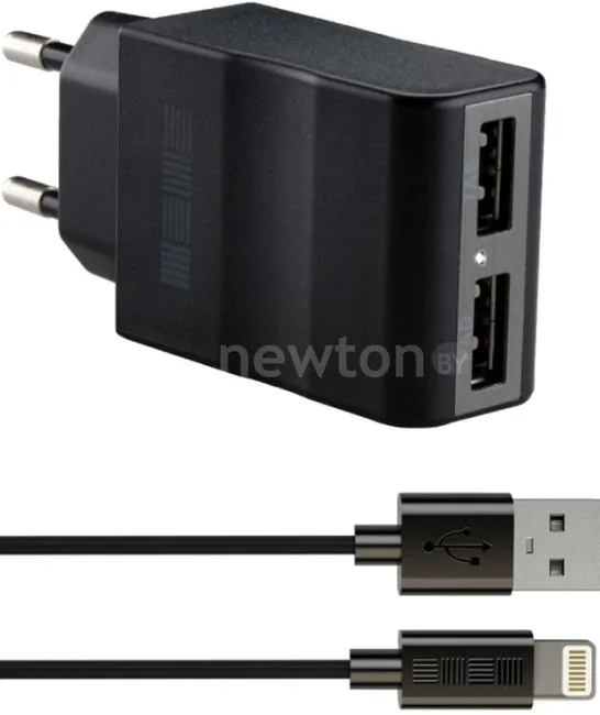 Сетевое зарядное InterStep IS-TC-IPAD52KRT-000B201