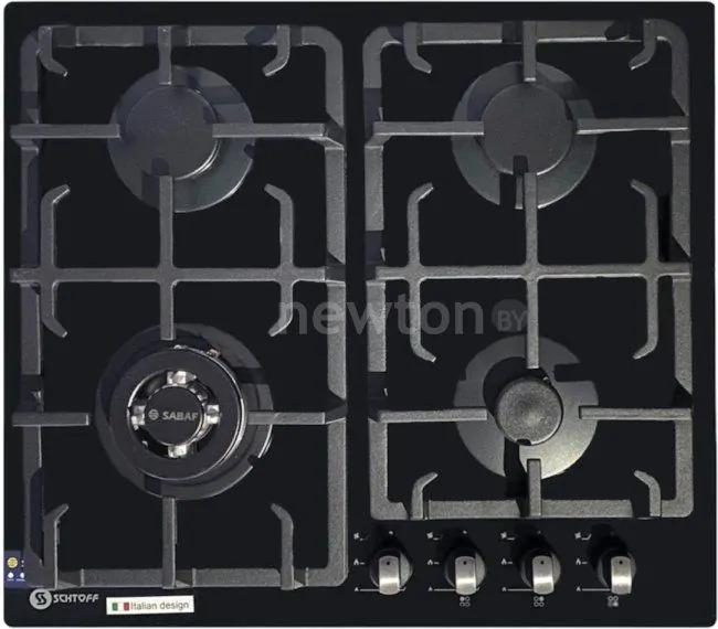 Варочная панель Schtoff H6026P13IS (черное стекло)