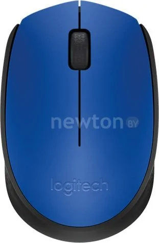 Мышь Logitech M171 (синий/черный)