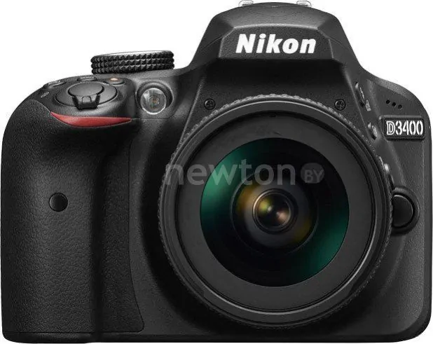 Зеркальный фотоаппарат Nikon D3400 Kit AF-S DX 18-105mm (черный)