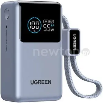 Внешний аккумулятор Ugreen Nexode Pro PB727 75701B 10000mAh (серый)