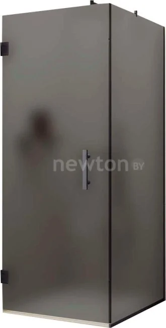 Душевой уголок MaybahGlass MGY-1307-6 (графит матовый стекло/черный)