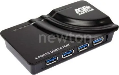 USB-хаб AgeStar 3UH1 Black