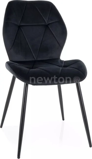 Стул Signal Rick Velvet Bluvel 19 (черный/черный)