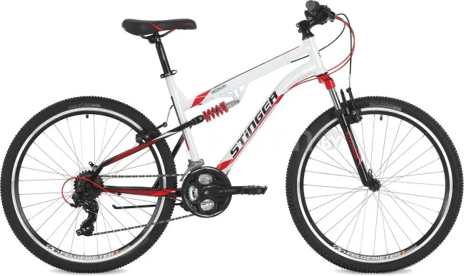 Велосипед Stinger Discovery 26 (белый, 2018)
