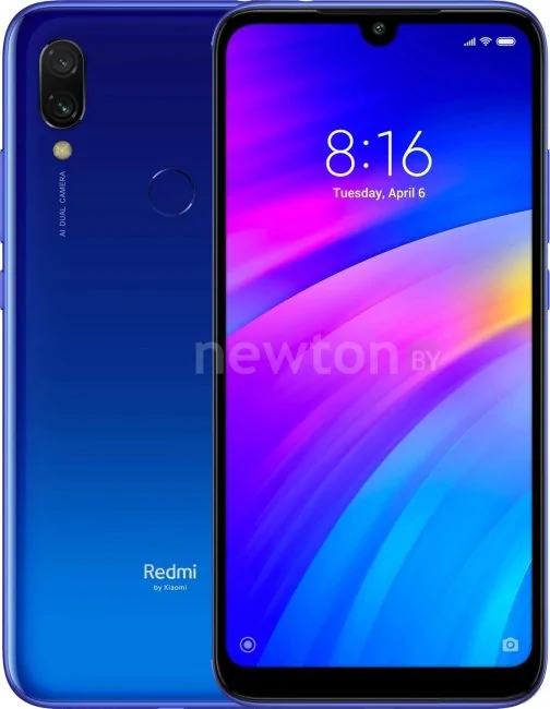 Телефон Xiaomi Redmi 7 3GB/32GB международная версия (синий)