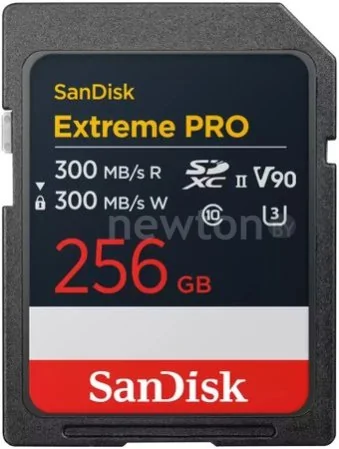 Карта памяти SanDisk Extreme PRO SDXC SDSDXDM-256G-GN4IN 256GB
