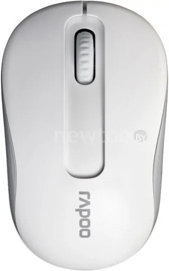 Мышь Rapoo M10 (белый/серебристый)