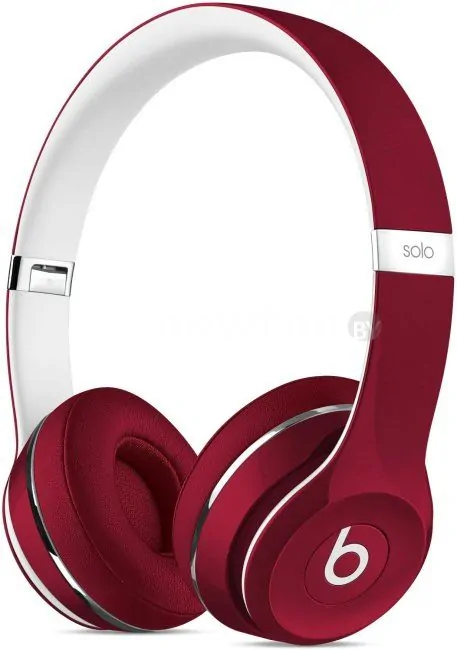 Наушники с микрофоном Beats Solo2 Luxe Edition (красный) [ML9G2]