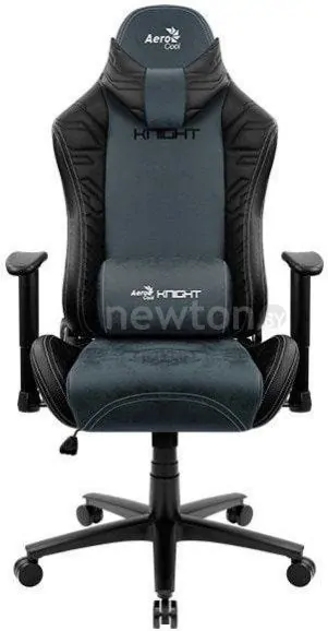 Кресло AeroCool Knight Steel Blue (черный/синий)