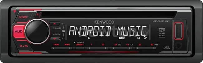 CD/MP3-магнитола Kenwood KDC-151RY