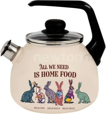 Чайник со свистком Appetite Зайцы 4с209я