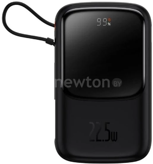 Внешний аккумулятор Baseus Qpow Pro Digital Display Fast Charge 10000mAh (черный)