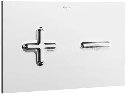 Панель смыва Roca In-Wall PL6 Dual (белый)