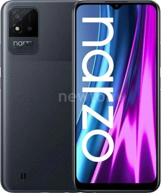 Телефон Realme Narzo 50i 4GB/64GB (черный карбон)