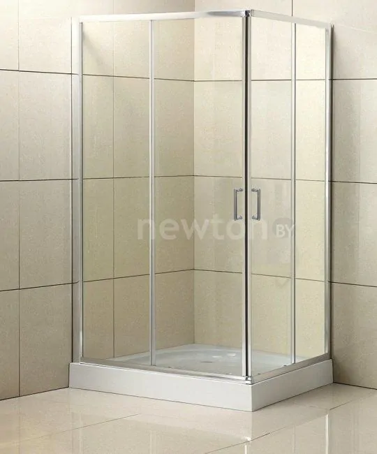Душевой уголок BelBagno UNO-195-AH-2-120/100-C-Cr (прозрачное стекло)