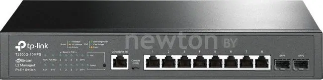 Коммутатор TP-Link T2500G-10MPS