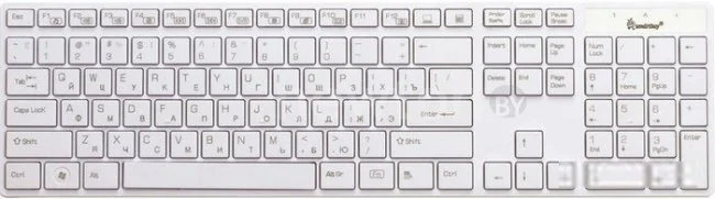 Клавиатура SmartBuy 204 USB White (SBK-204US-W)