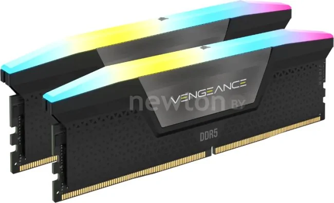 Оперативная память Corsair Vengeance RGB 2x32ГБ DDR5 6000 МГц CMH64GX5M2B6000C40