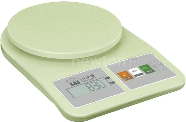 Кухонные весы Home Element HE-SC930 (зеленый нефрит)