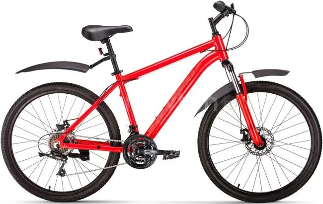 Велосипед Forward Hardi 26 2.0 disc 2020 (красный)