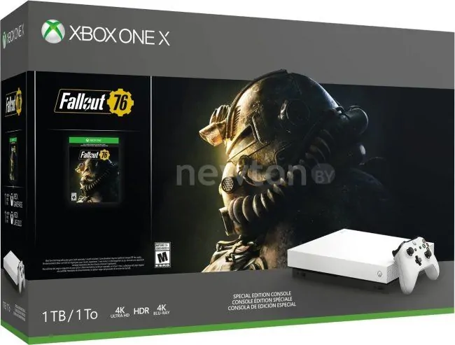 Игровая приставка Microsoft Xbox One X Robot White 1TB Fallout 76