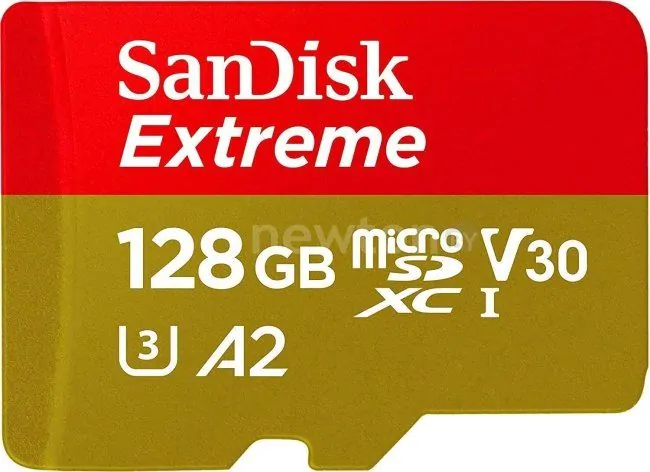 Карта памяти SanDisk Extreme microSDXC SDSQXA1-128G-GN6GN 128GB