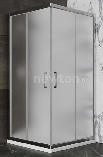 Душевой уголок Roxen Caspia 55060-90C 90х90 (матовое стекло/хром)