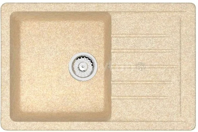 Кухонная мойка Berge BR-7602 (светлый дуб)