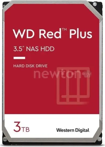 Жесткий диск WD Red Plus 3TB WD30EFPX