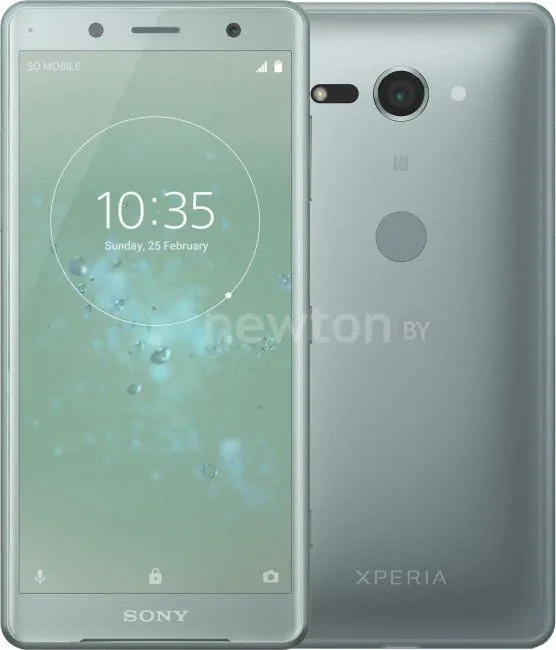 Телефон Sony Xperia XZ2 Compact Dual (дымчатый зеленый)