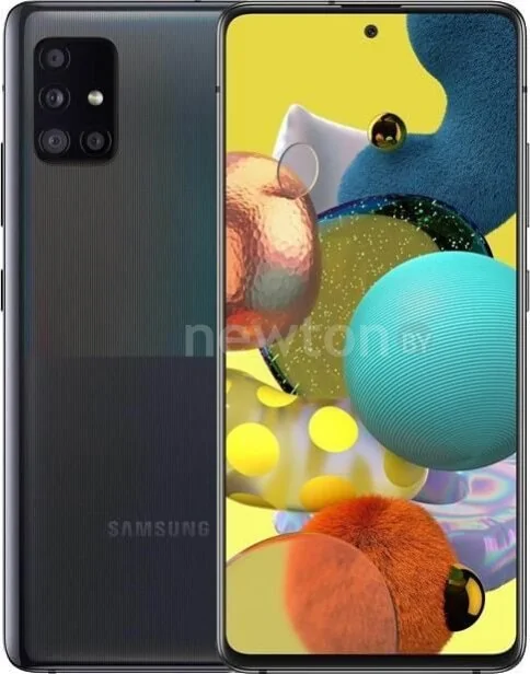 Телефон Samsung Galaxy A51 G5 SM-A516B/DS 6GB/128GB (черный)