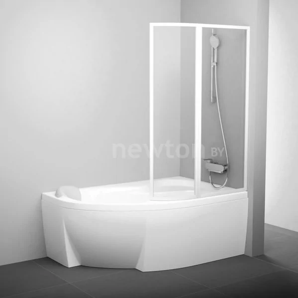 Шторка Ravak Rosa VSK2 170 (белый/rain) правая