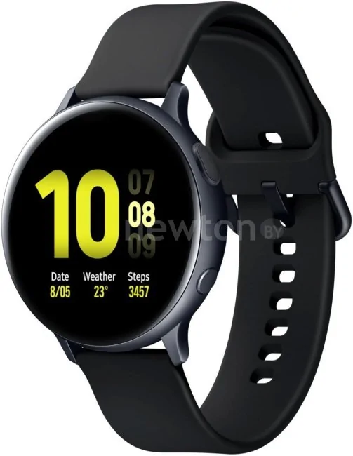Умные часы Samsung Galaxy Watch Active2 44мм (2 браслета, лакрица)