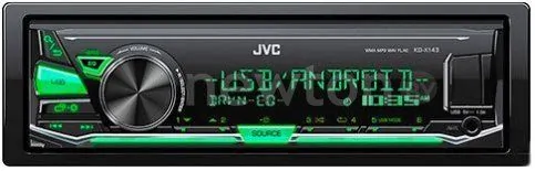 USB-магнитола JVC KD-X143