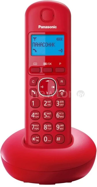 Радиотелефон Panasonic KX-TGB210RU  Red