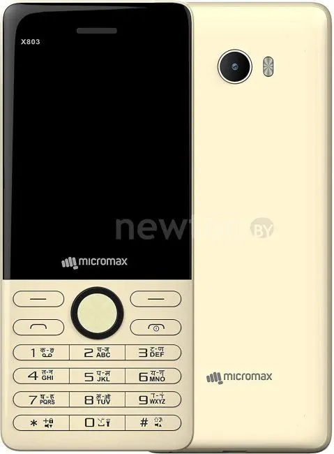 Телефон Micromax X803 (шампань)