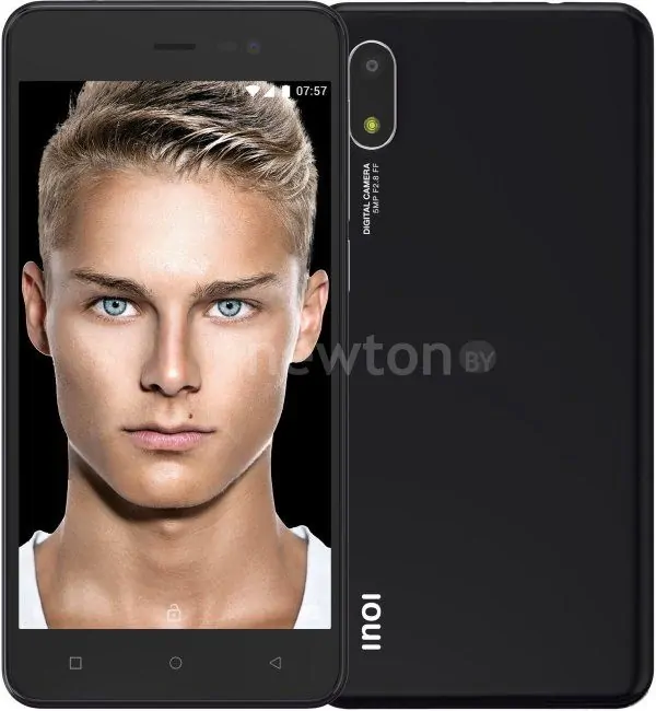 Телефон Inoi 2 Lite 2021 16GB (черный)
