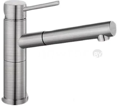 Смеситель Blanco Alta-S Compact 517182 (стальной)