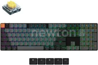 Клавиатура Keychron K5 V2 K5X-H4 (Gateron Low Profile Banana 2.0)