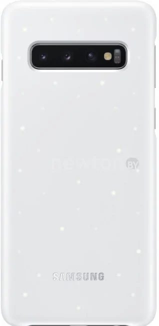 Чехол Samsung LED Cover для Samsung Galaxy S10 (белый)