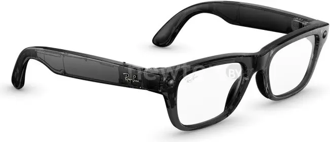 Умные очки Ray-Ban Meta Blayzer Optics Gen 2 RW7001 (shiny transparent black)