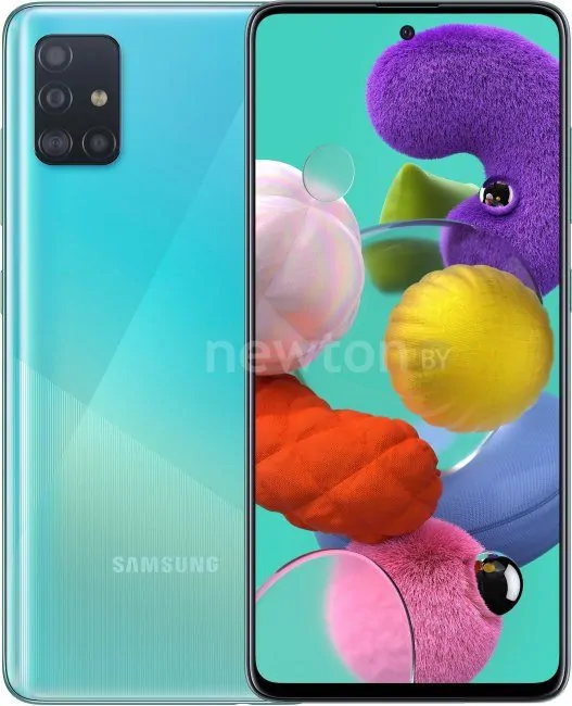 Телефон Samsung Galaxy A51 SM-A515F/DS 6GB/128GB (голубой)