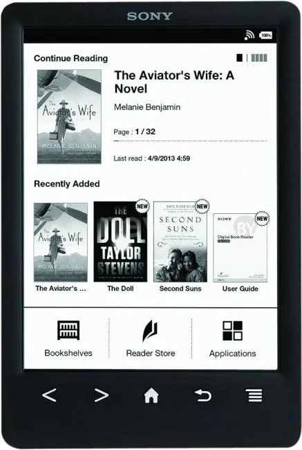 Электронная книга Sony PRS-T3 Black