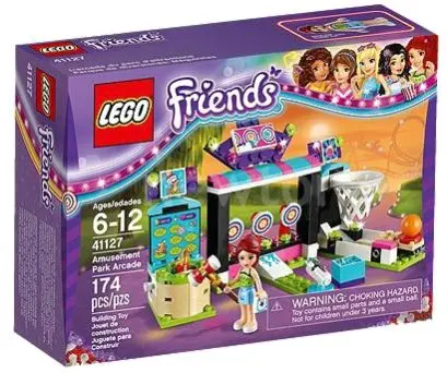 Конструктор LEGO Friends 41127 Парк развлечений: игровые автоматы