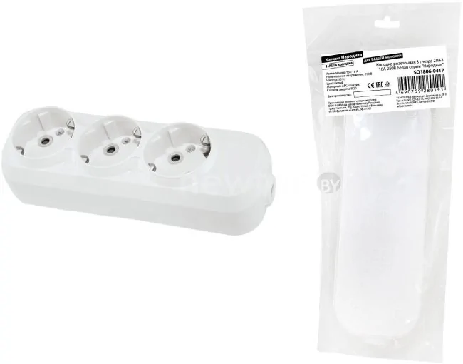Колодка удлинителя TDM Electric Народная SQ1806-0417