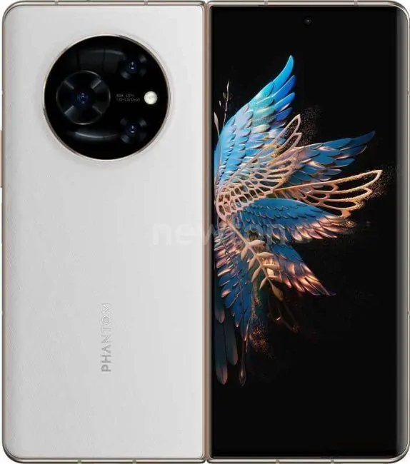 Телефон Tecno Phantom V Fold 12GB/512GB (белое золото)