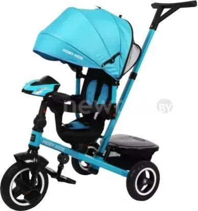 Детский велосипед Moby Kids Rider 360 10x8 AIR Car (голубой)