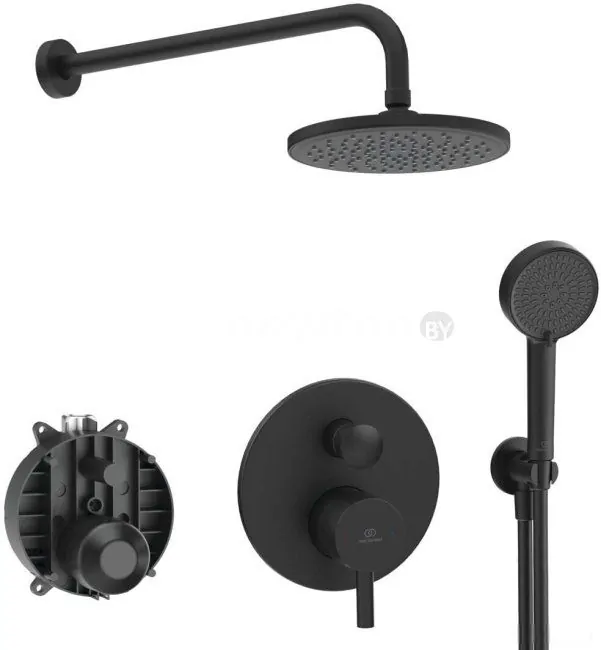 Душевая система Ideal Standard Ceraline Black SetA6939XG-4